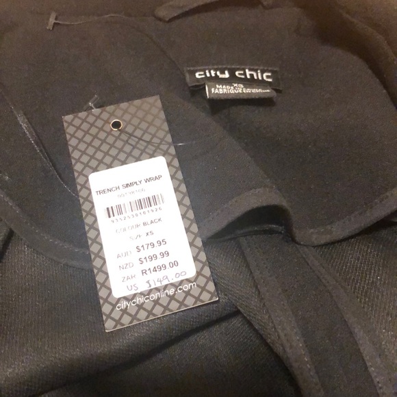 City Chic Trench Simply Wrap - Picture 6 of 7